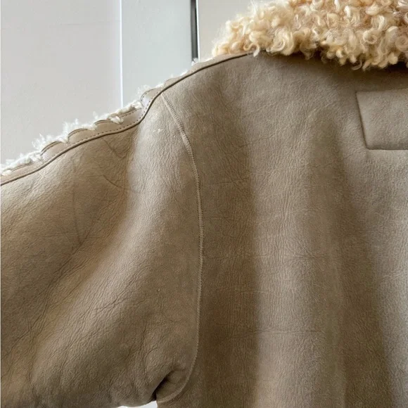 Milena Silvano Aviator Jacket Rare Archival Piece